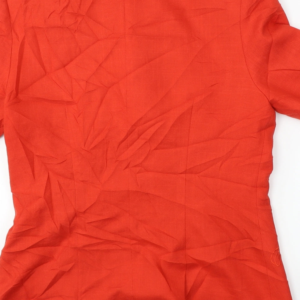 Bellino  Womens Red   Jacket Blazer Size 14