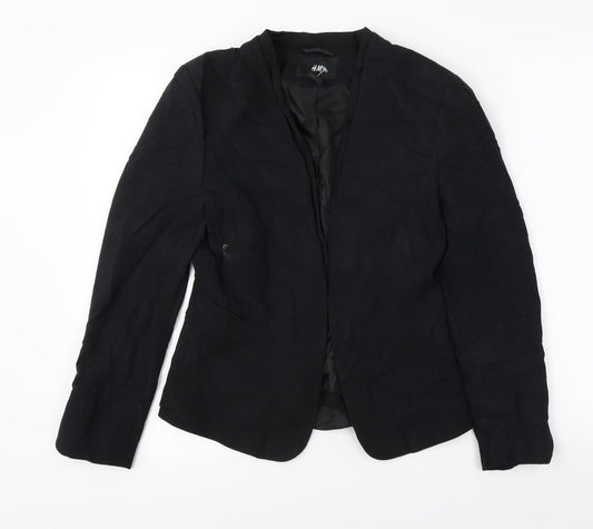 H&M  Womens Black   Jacket Blazer Size S