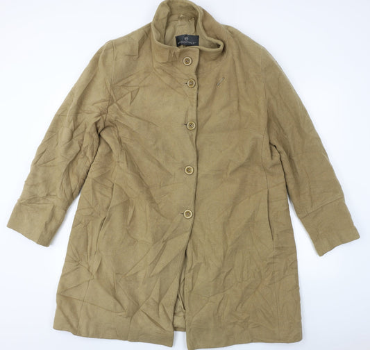 Womens UK Size 20 Essentials Brown Jacket