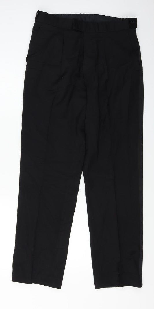 Preworn  Mens Black   Trousers  Size 32 in L26 in