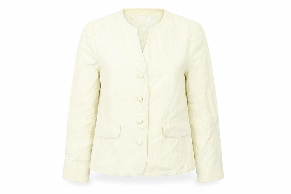 Womens UK Size 10 Country Casuals Regular Ivory Blazer