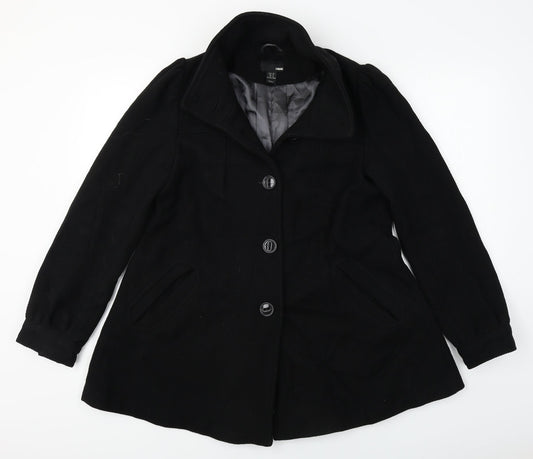 H&M  Womens Black   Jacket Coat Size 8