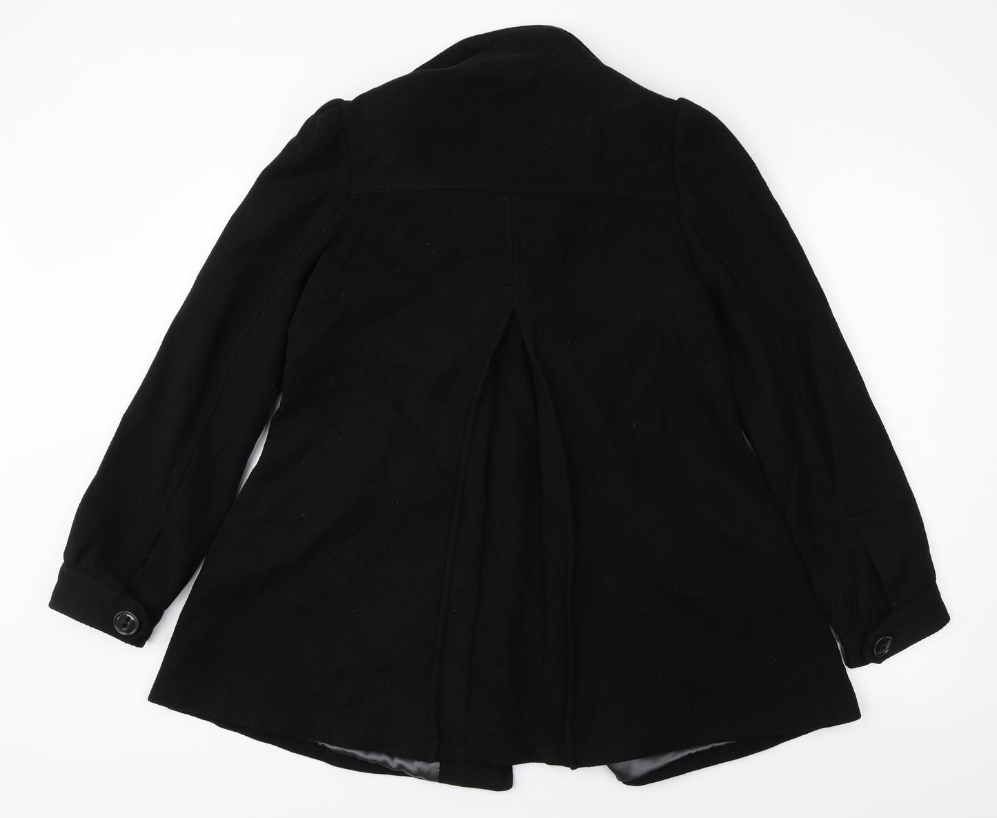 H&M  Womens Black   Jacket Coat Size 8