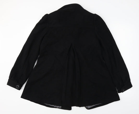 H&M  Womens Black   Jacket Coat Size 8