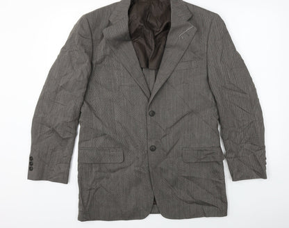 Diplomazia Mens Brown   Jacket Blazer Size 40