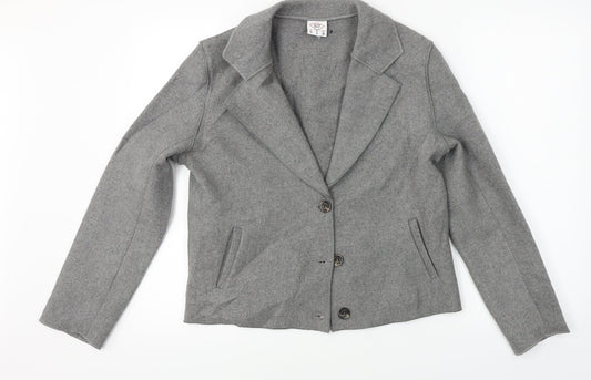 Womens UK Size 10 LEE COOPER Grey Jacket