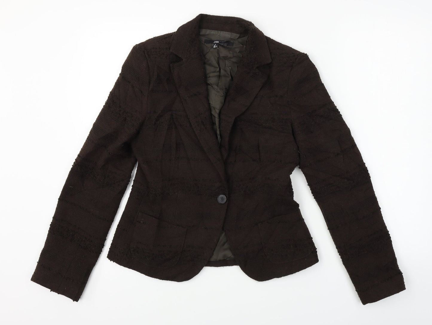 Zara Womens Brown   Jacket Blazer Size 6