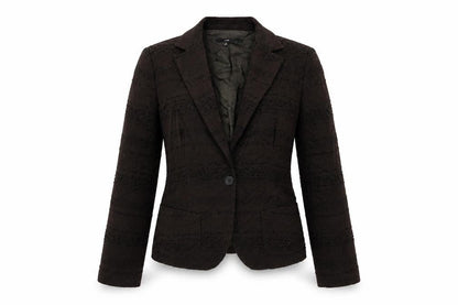 Womens UK Size 6 Zara Regular Brown Blazer
