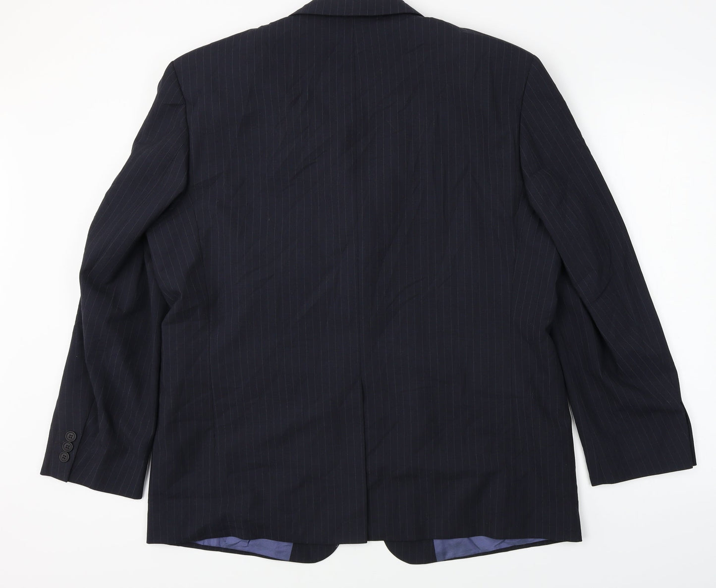 Mens UK Size 44 Preworn Regular Blue Suit Jacket