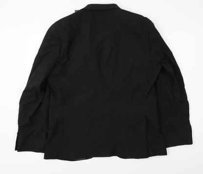 Mens UK Size 42 Marks and Spencer Regular Black Suit Jacket