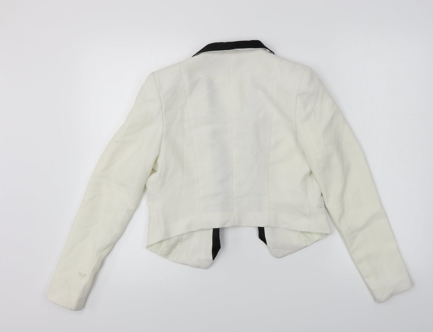 H&M  Womens White   Jacket Blazer Size 4