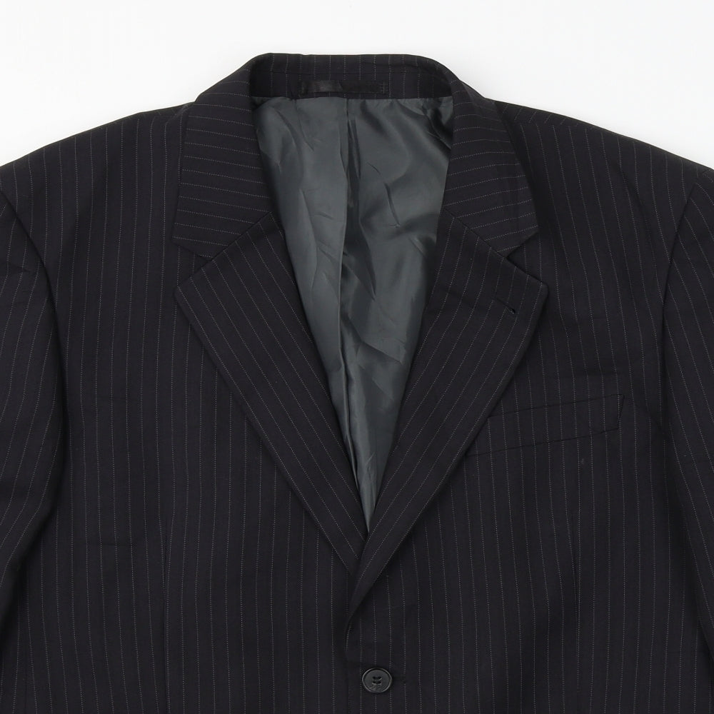 Mens UK Size 44 Taylor & Wright Regular Black Suit Jacket
