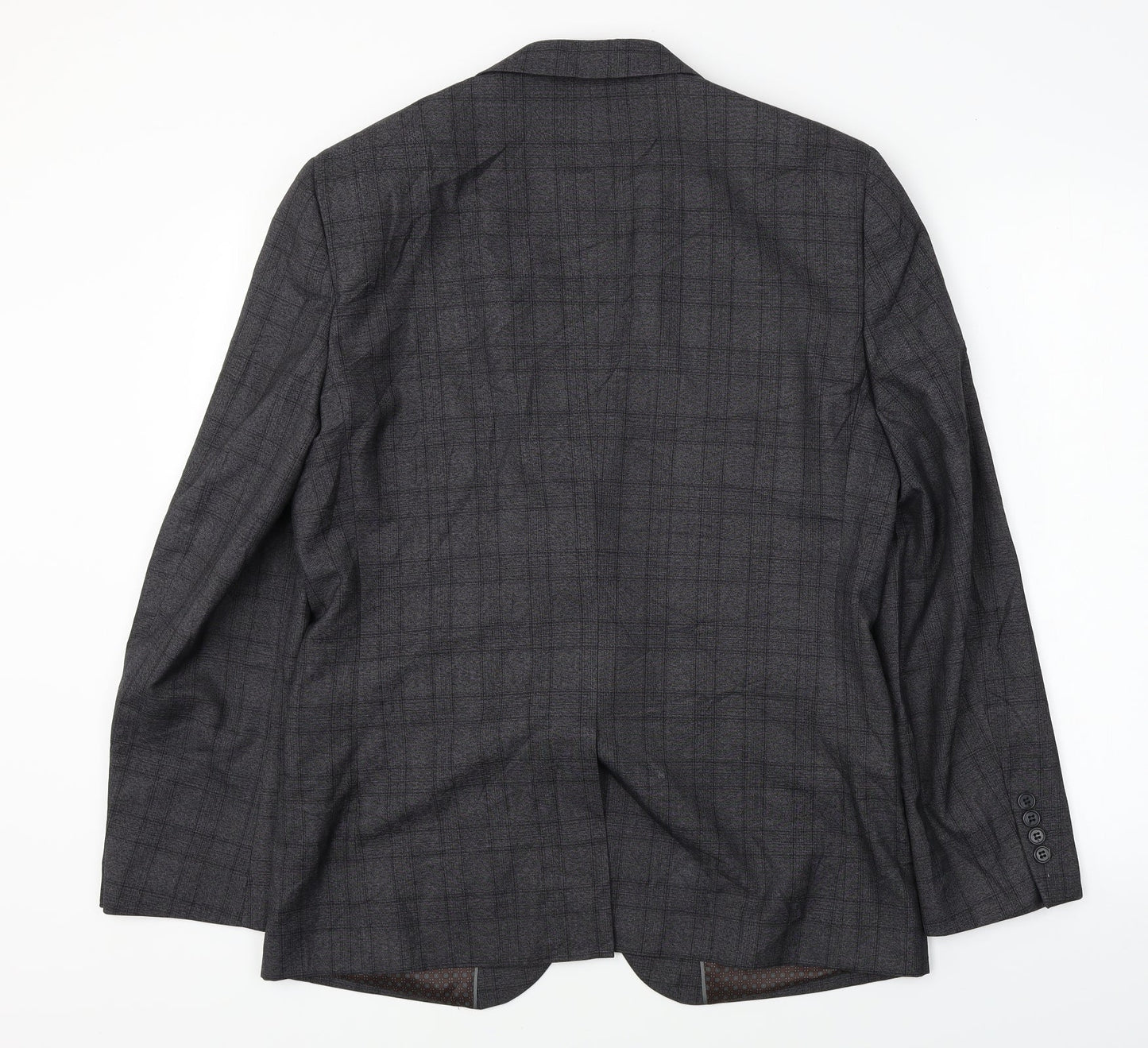 Mens UK Size 40 Fellini Regular Grey Suit Jacket