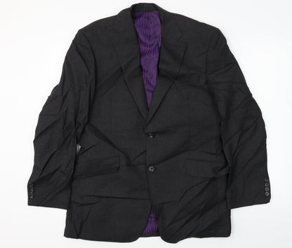 Mens UK Size 38 Marks and Spencer Regular Black Suit Jacket