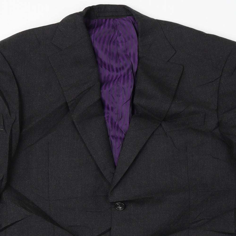 Mens UK Size 38 Marks and Spencer Regular Black Suit Jacket