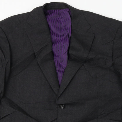 Mens UK Size 38 Marks and Spencer Regular Black Suit Jacket