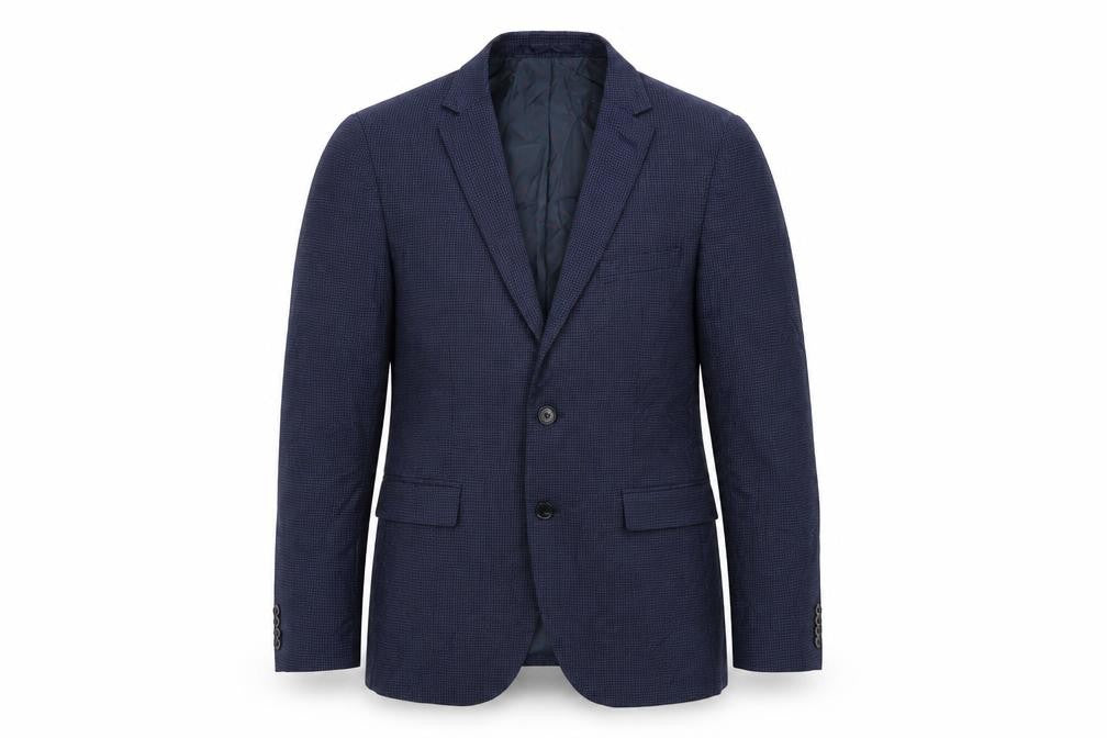 Mens UK Size 40 Burton Regular Blue Suit Jacket