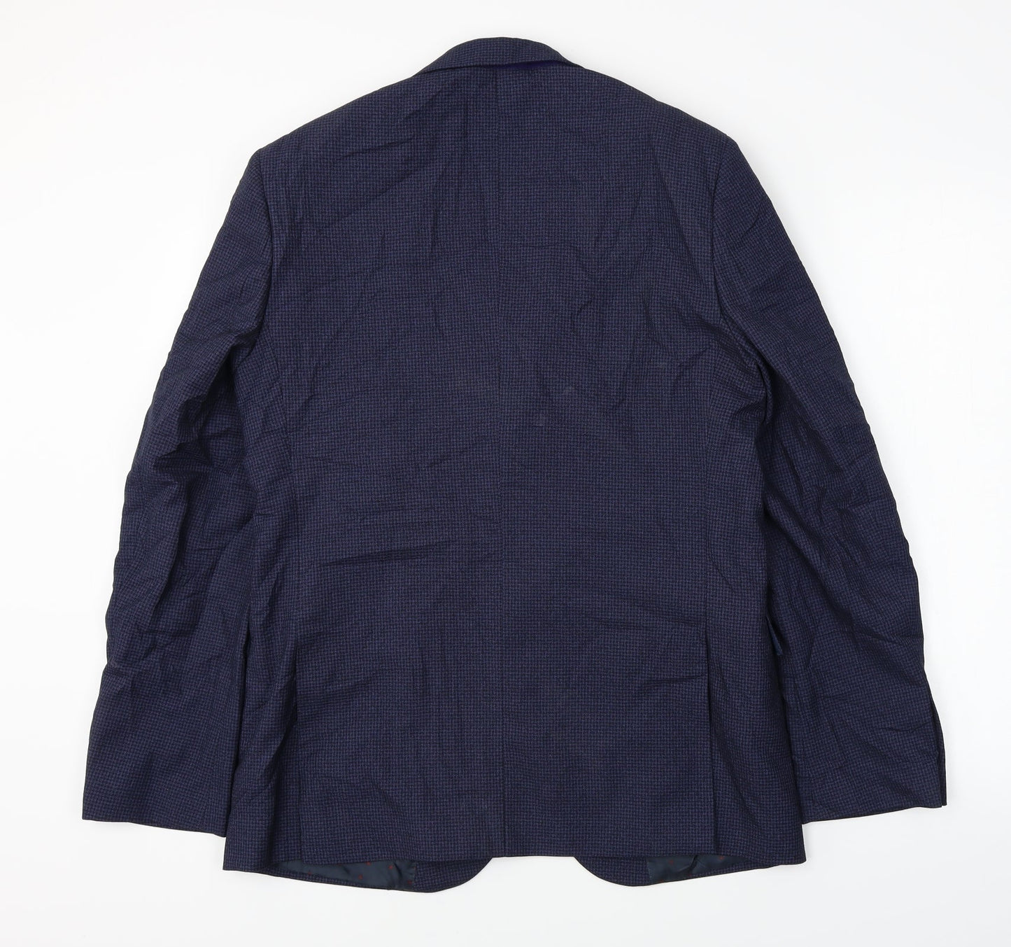 Mens UK Size 40 Burton Regular Blue Suit Jacket