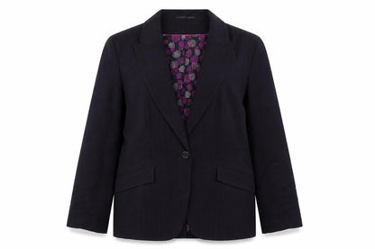 Womens UK Size 12 Per Una Regular Purple Blazer