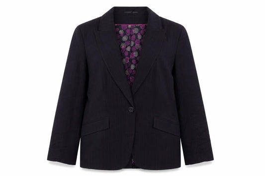 Womens UK Size 12 Per Una Regular Purple Blazer