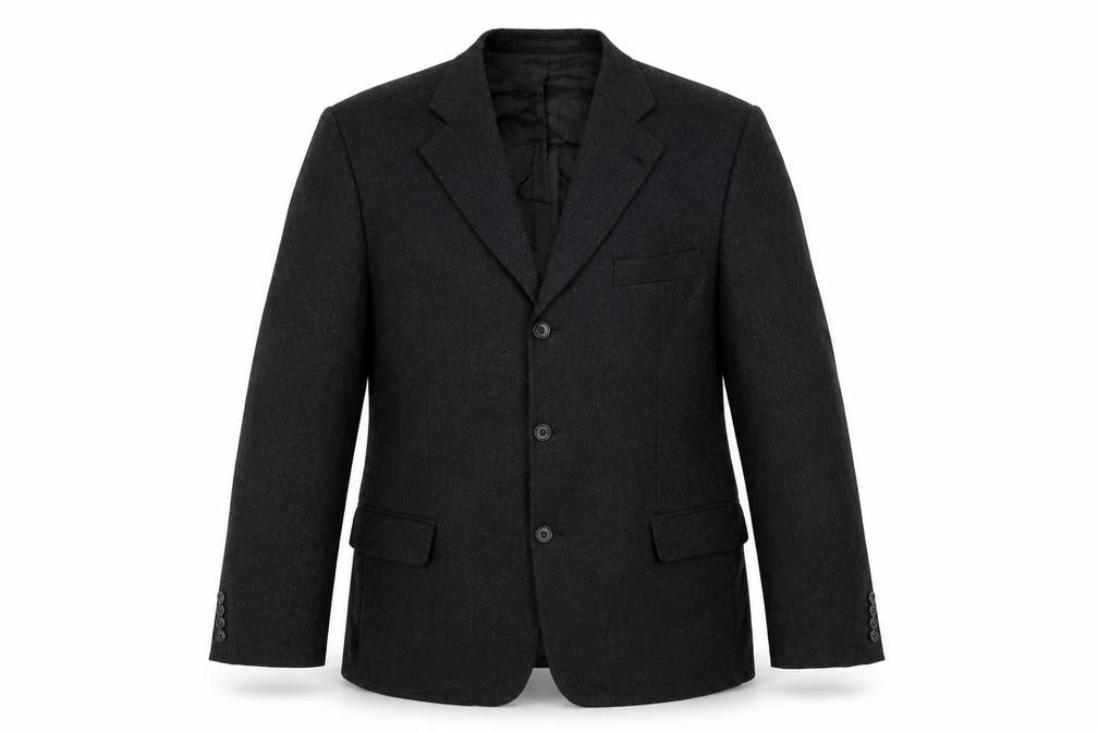 Mens UK Size 42 C&A Regular Black Suit Jacket