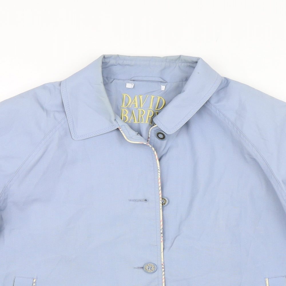 Womens UK Size 18 DAVID BARRY Blue Jacket