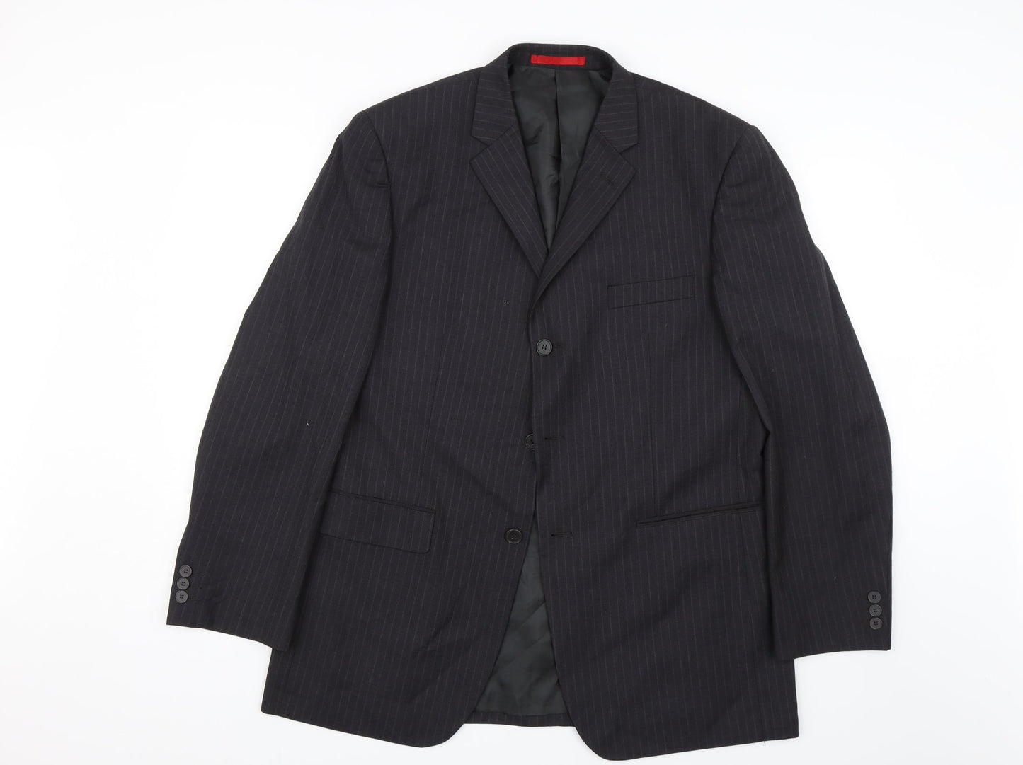 Mens UK Size 42 Burton Regular Black Suit Jacket