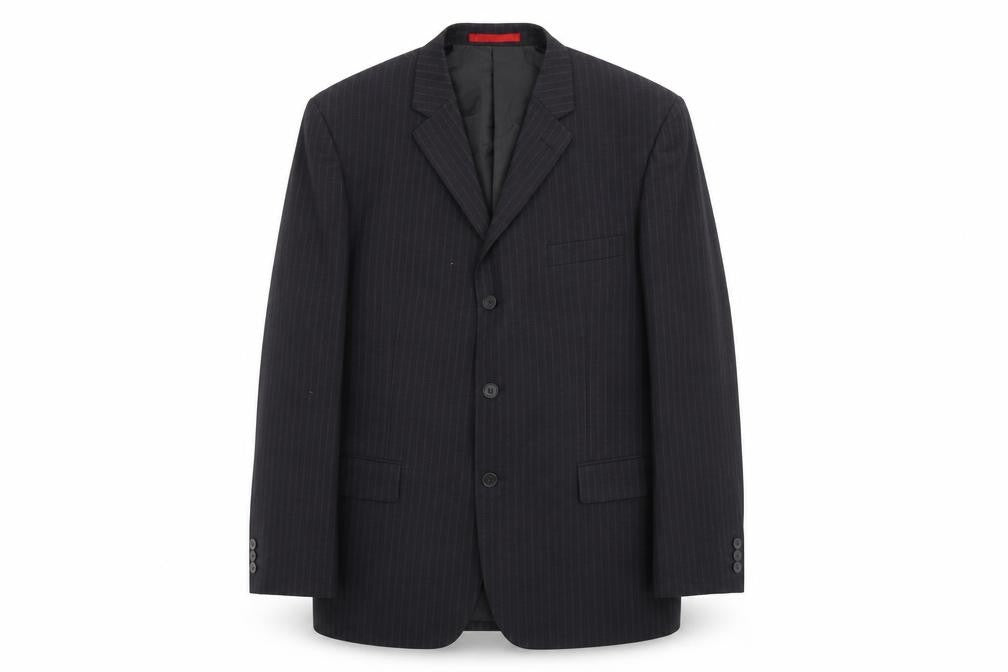 Mens UK Size 42 Burton Regular Black Suit Jacket