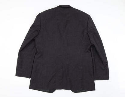 Mens UK Size 42 Burton Regular Black Suit Jacket