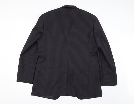 Mens UK Size 42 Burton Regular Black Suit Jacket