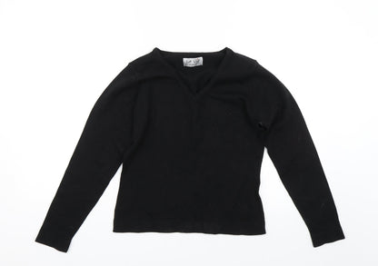 La Vie Womens Black   Pullover Jumper Size 10