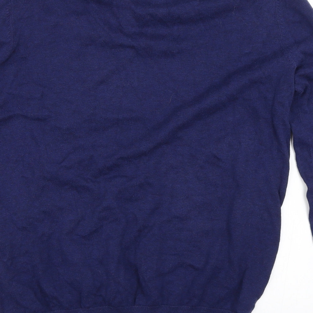 Profumo Mens Black   Pullover Jumper Size M