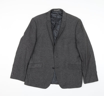 Mens UK Size 44 Limehaus Regular Grey Suit Jacket