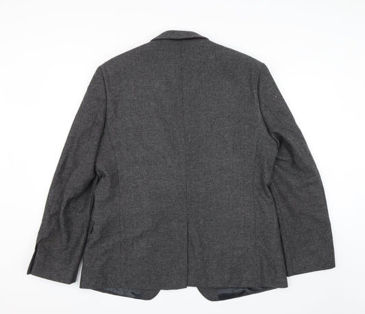 Mens UK Size 44 Limehaus Regular Grey Suit Jacket