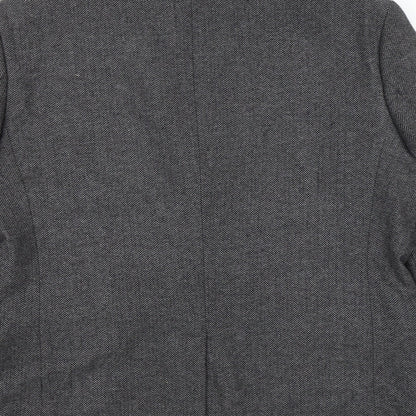 Mens UK Size 44 Limehaus Regular Grey Suit Jacket