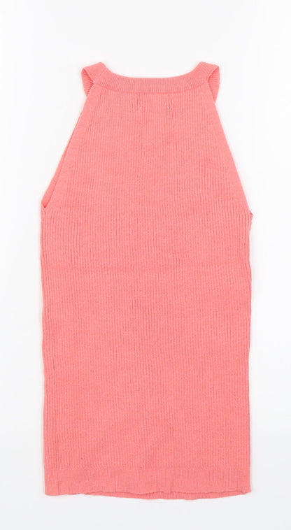 Primark Womens Pink   Wrap T-Shirt Size XS