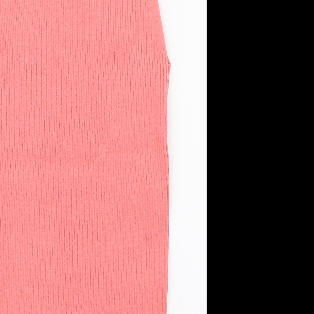 Primark Womens Pink   Wrap T-Shirt Size XS