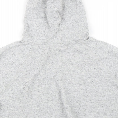 Womens Grey   Pullover Hoodie Size L