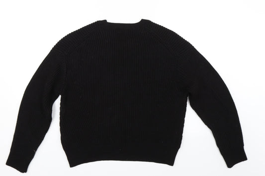 New Look Womens Black   Pullover Jumper Size S