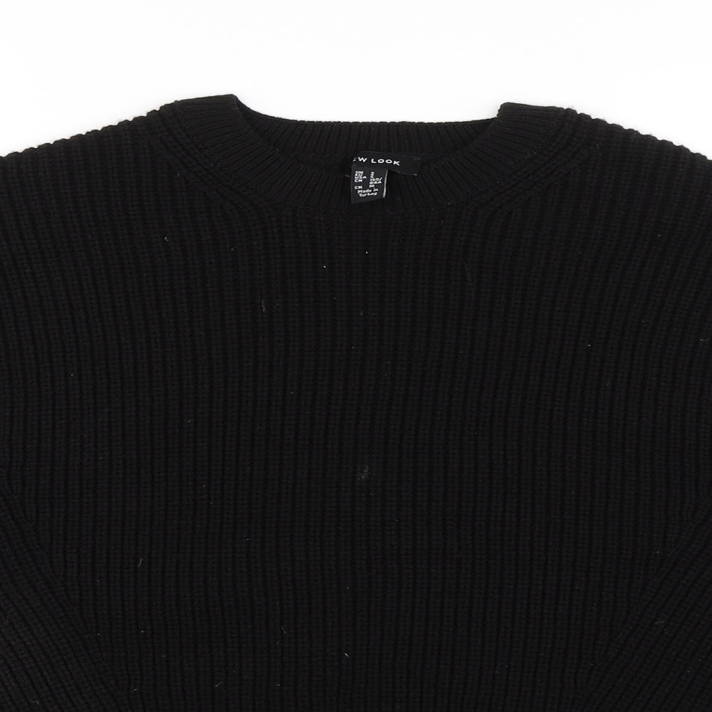 New Look Womens Black   Pullover Jumper Size S