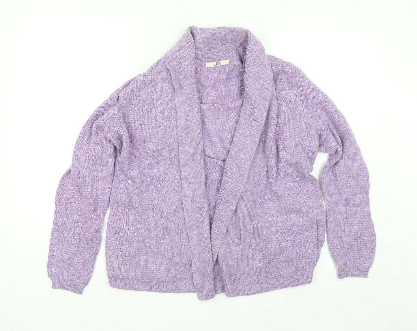 preoworn Womens Purple   Cardigan Jumper Size 14