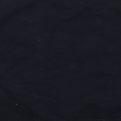H&M Girls Blue Polka Dot  Pullover Jumper Size 5 Years
