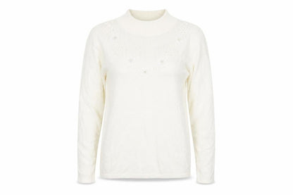 Bonmarché Womens Beige Pullover Jumper Size M