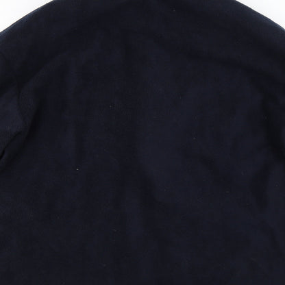 Mens UK Size XL Preworn Blue Full Zip Sweatshirt