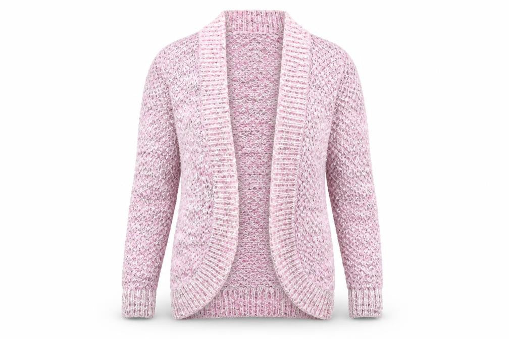 Bonmarché Womens Purple Cardigan Jumper Size S