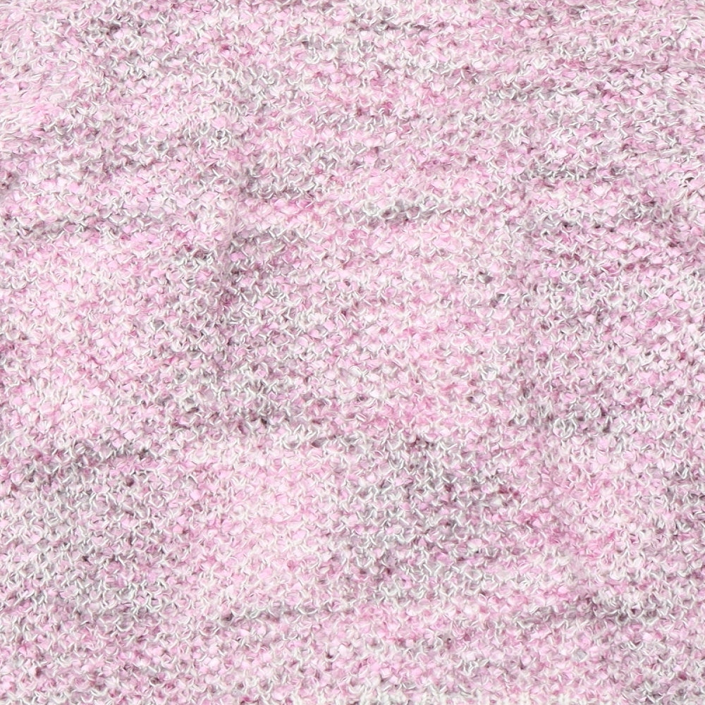 Womens UK Size S BM Purple Cardigan Jumper