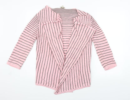 Womens UK Size S county casual Pink Cardigan Jumper