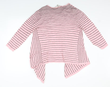 Womens UK Size S county casual Pink Cardigan Jumper