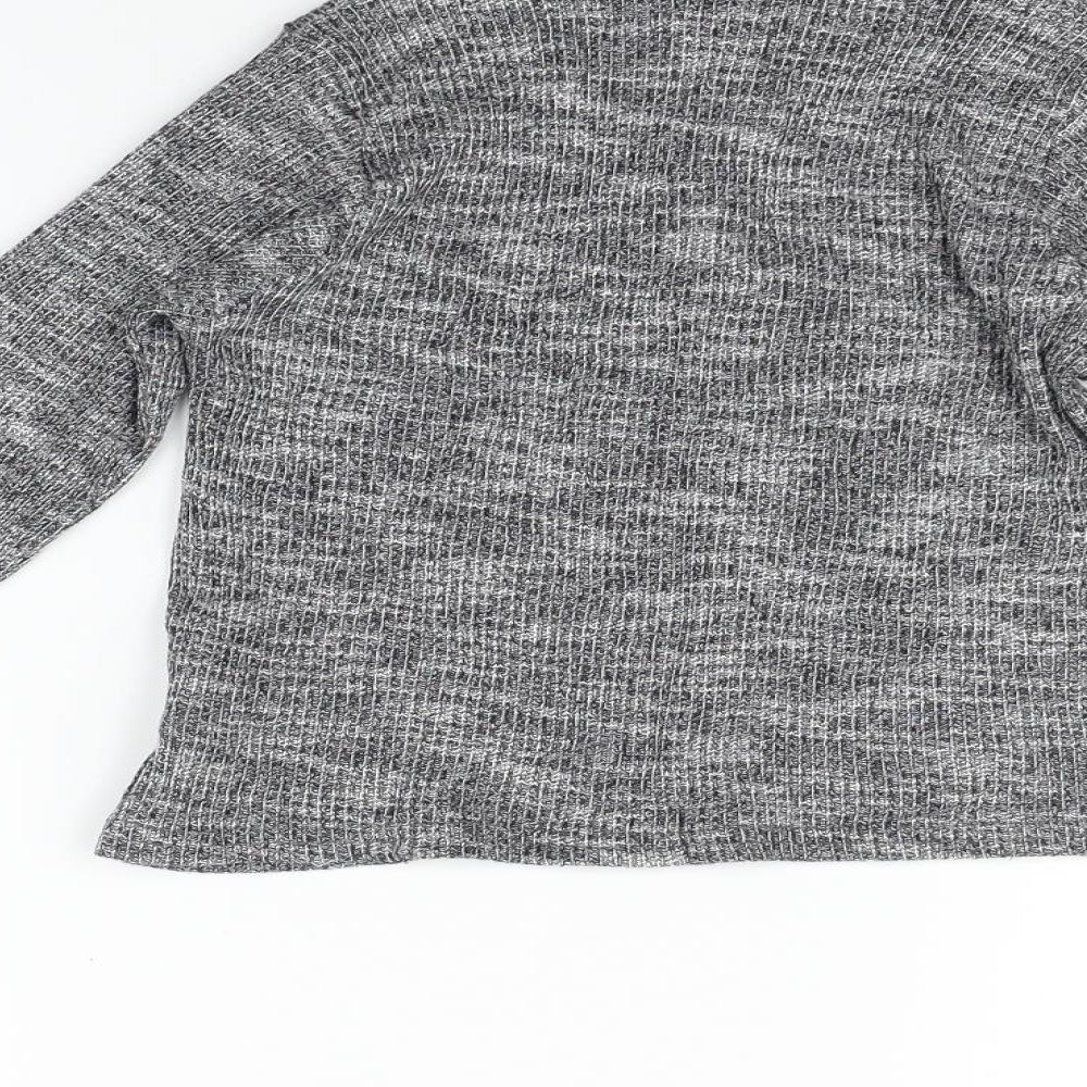 MISS EVIE Girls Grey   Basic T-Shirt Size 9-10 Years