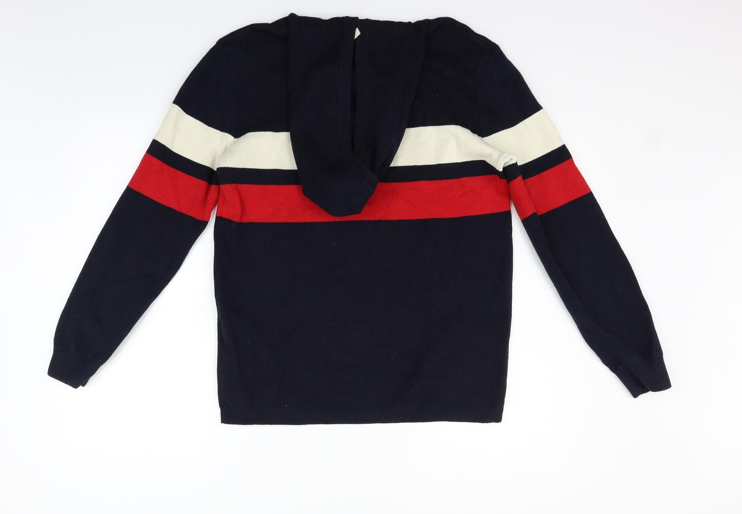 Mens UK Size S H&M Blue Pullover Hoodie